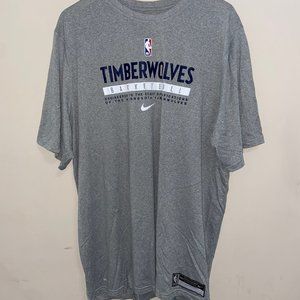 Nike NBA Minnesota Timberwolves Team Issue Practice Shirt Mens 2XL-T CV3860-063